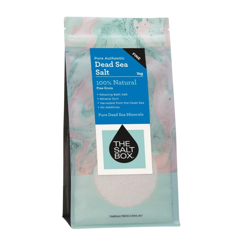 The Salt Box Natural Dead Sea Salt Fine