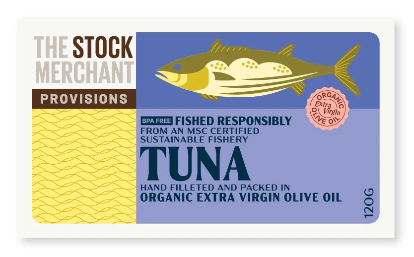 The Stock Merchant MSC Tuna in Extra Virgin Olive Oil 120g