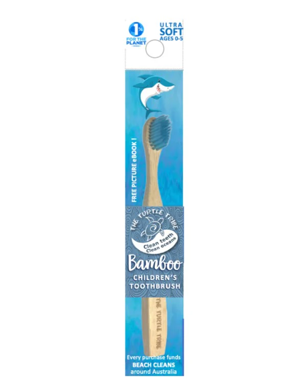 The Turtle Tribe Bamboo children's toothbrush ULTRA SOFT 0-5yrs - Box of 32 - Image 6