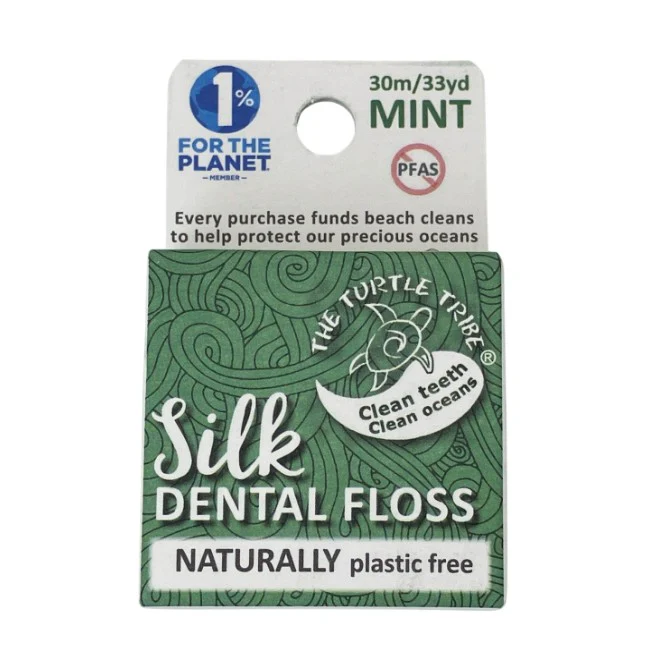 The Turtle Tribe Silk Floss Mint 30m - Box of 6