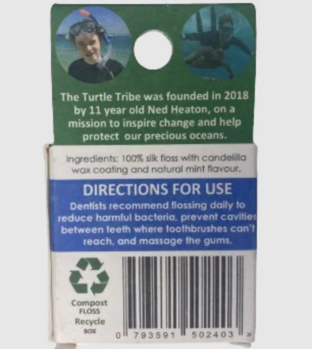 The Turtle Tribe Silk Floss Mint 30m - Box of 6 - Image 2