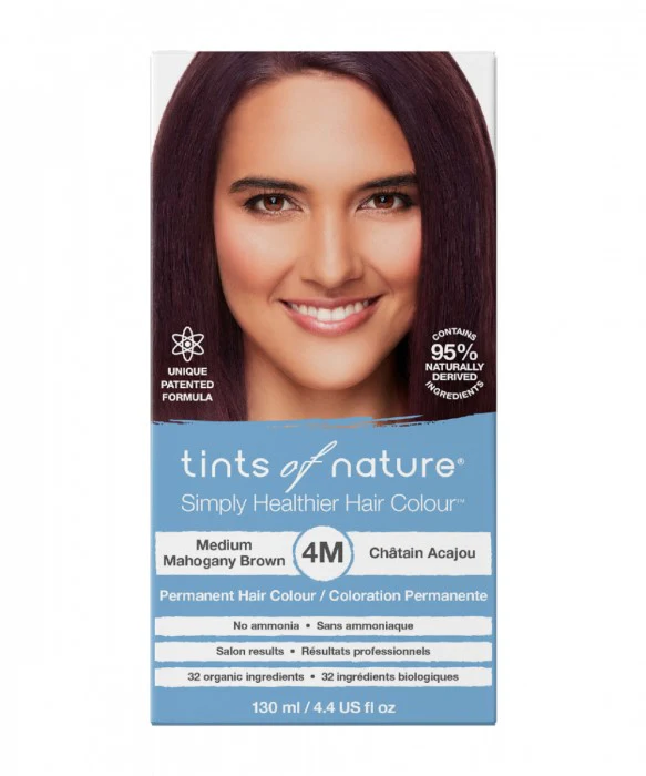 Tints of Nature Medium Mahogany Brown 4M 120ml