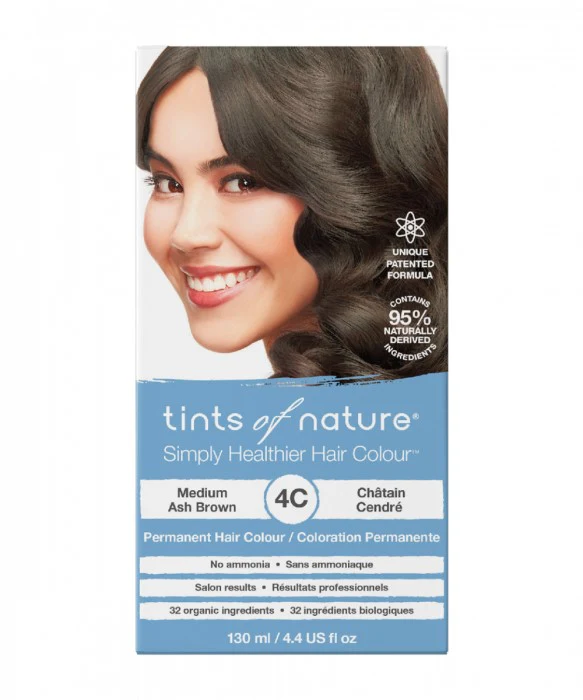 Tints of Nature Natural Medium Ash Brown 4C 120ml