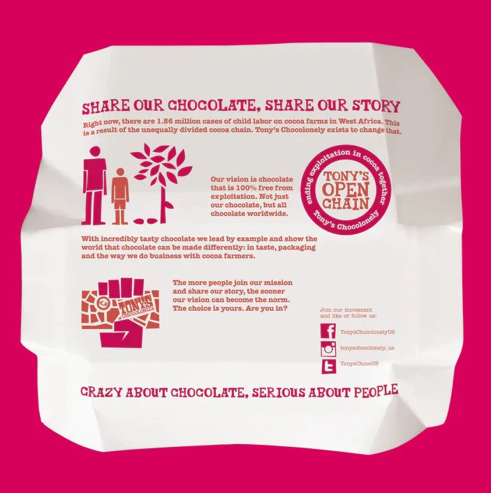Tony's Chocolonely Milk Caramel Cookie 180g - Box of 15 - Image 4