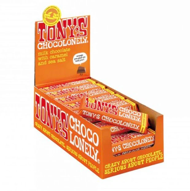 Tony's Chocolonely Milk Caramel Sea Salt