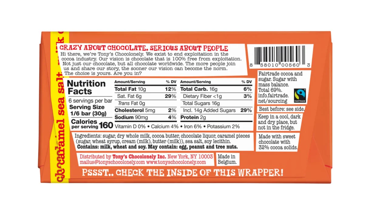 Tony's Chocolonely Milk Caramel Sea Salt - Image 5