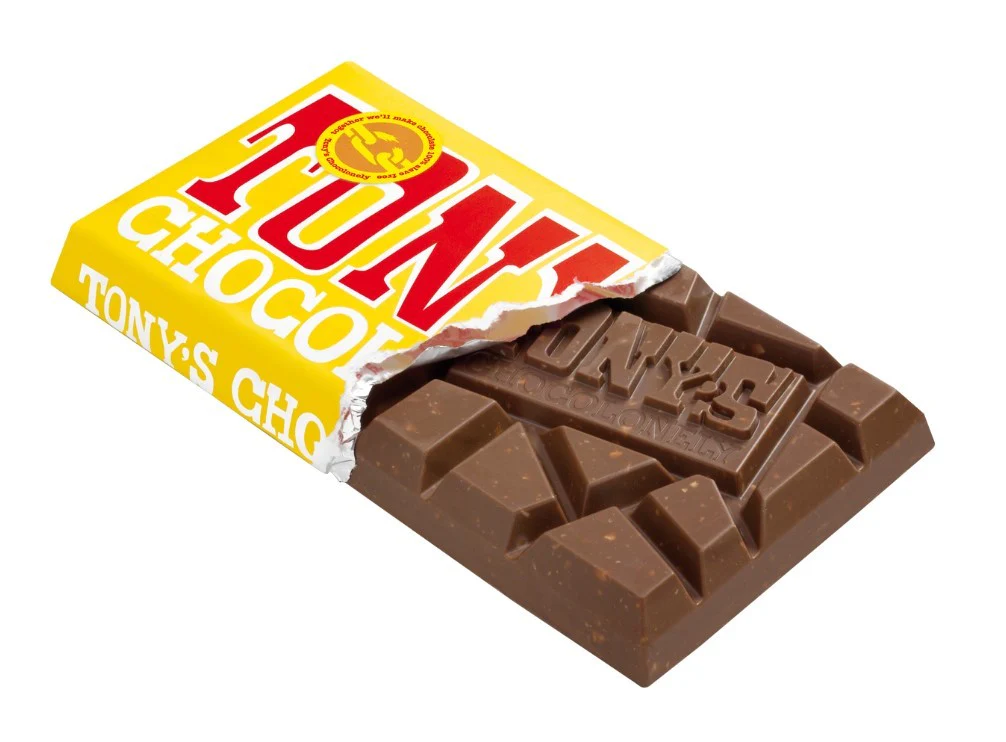 Tony's Chocolonely Milk Honey Almond Nougat 180g - Box of 15 - Image 5