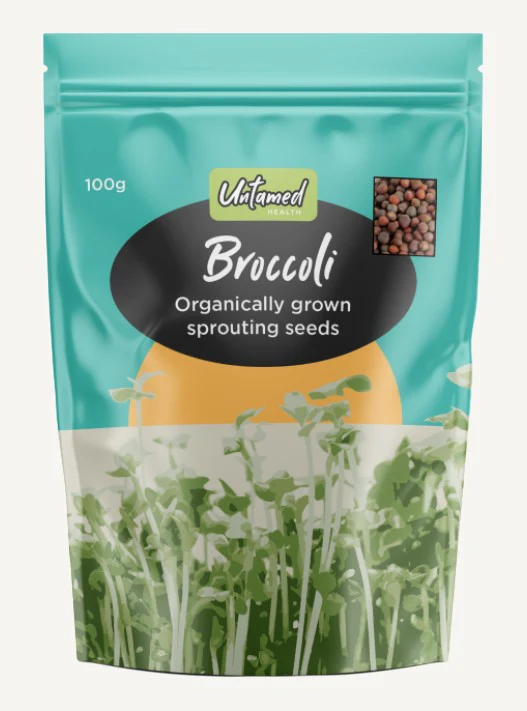 Untamed Health Broccoli Sprouting Seeds 100g