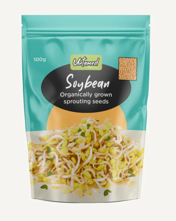 Untamed Health Soybean Sprouting Seeds 100g