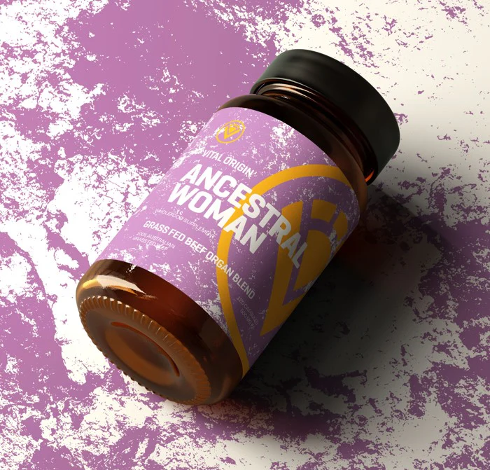 Vital Origin Female Beef Organ Blend 120 Capsules - Image 3
