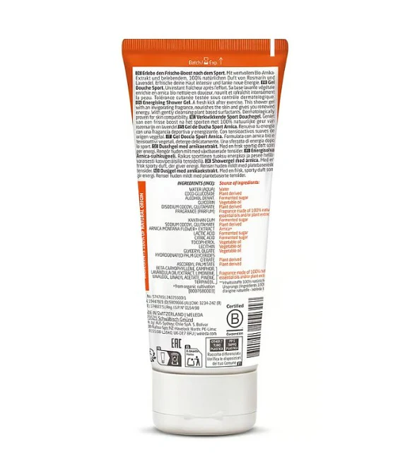 Weleda Arnica Sport Energising Shower Gel 200ml - Image 2