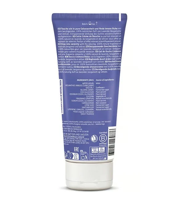 Weleda Relax Shower Cream - Image 3