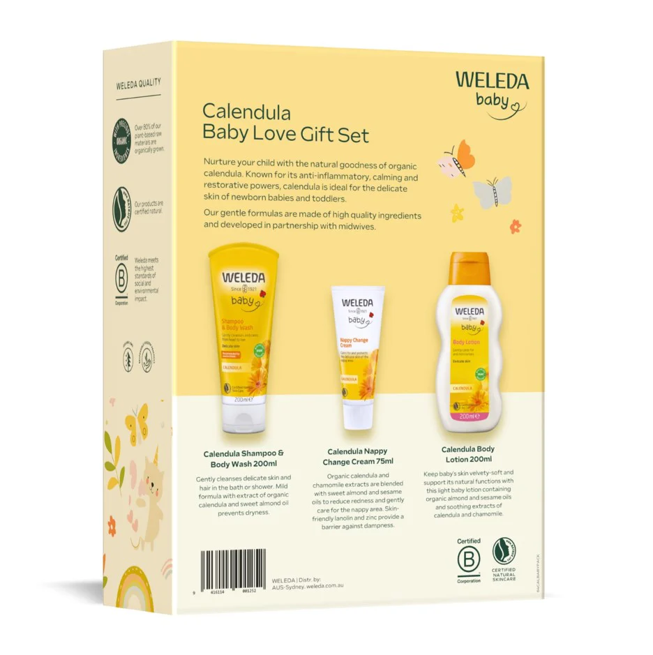 Weleda Baby Calendula Baby Love Gift Set - Image 3