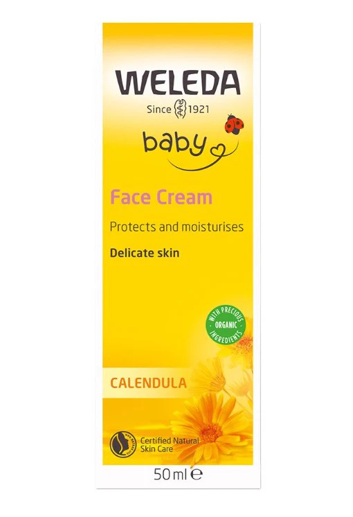 Weleda Calendula Baby Face Cream 50ml - Image 2