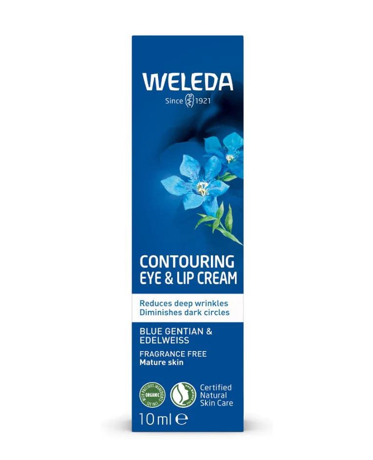 Weleda Contouring Eye & Lip Cream Blue Gentian & Edelweiss 10ml - Image 2