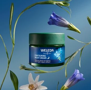 Weleda Contouring Night Cream Blue Gentian & Edelweiss 40ml - Image 3