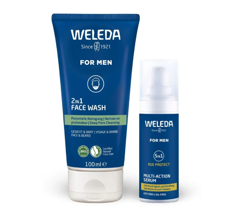 Weleda For Men Face Care Essentials Gift Set - Image 3