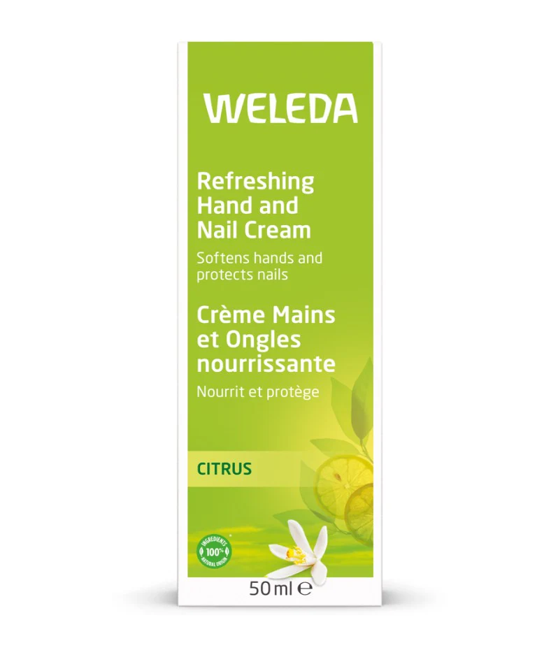 Weleda Refreshing Hand and Nail Cream Citrus 50ml - Image 2