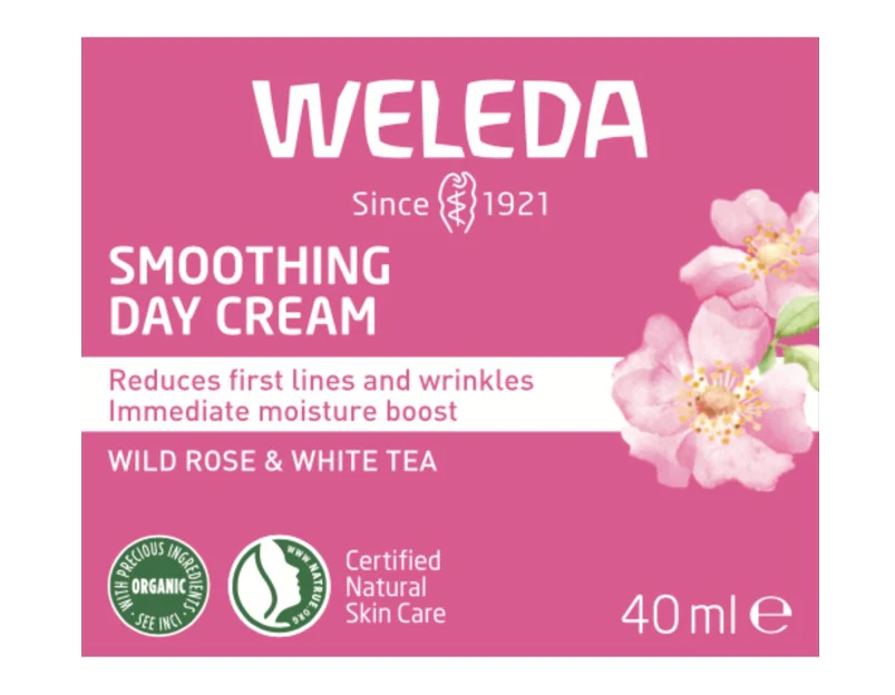 Weleda Smoothing Day Cream Wild Rose & White Tea 40ml - Image 2