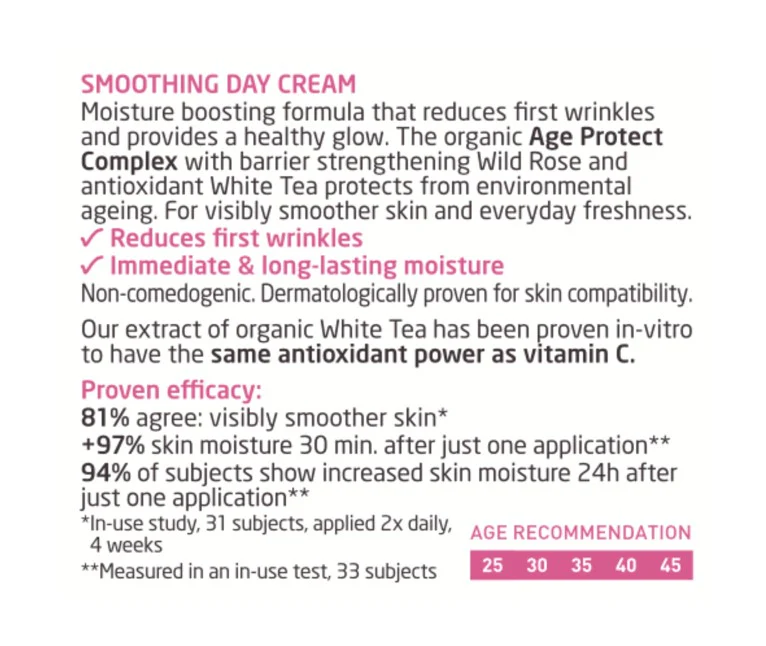 Weleda Smoothing Day Cream Wild Rose & White Tea 40ml - Image 3
