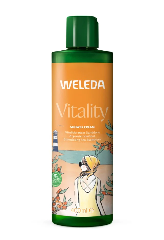 Weleda Vitality Shower Cream Sea Buckthorn - Image 2