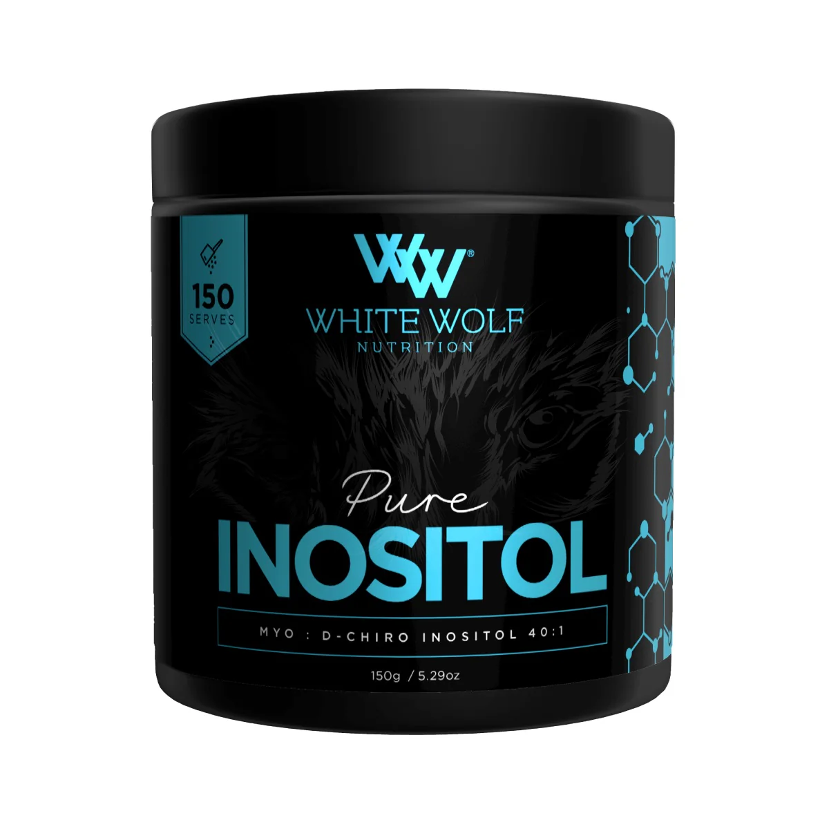White Wolf Nutrition Pure Inositol 150g