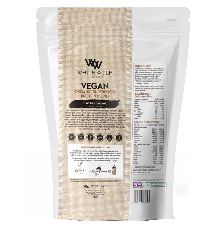 White Wolf Nutrition Vegan All In One Protein - Image 17