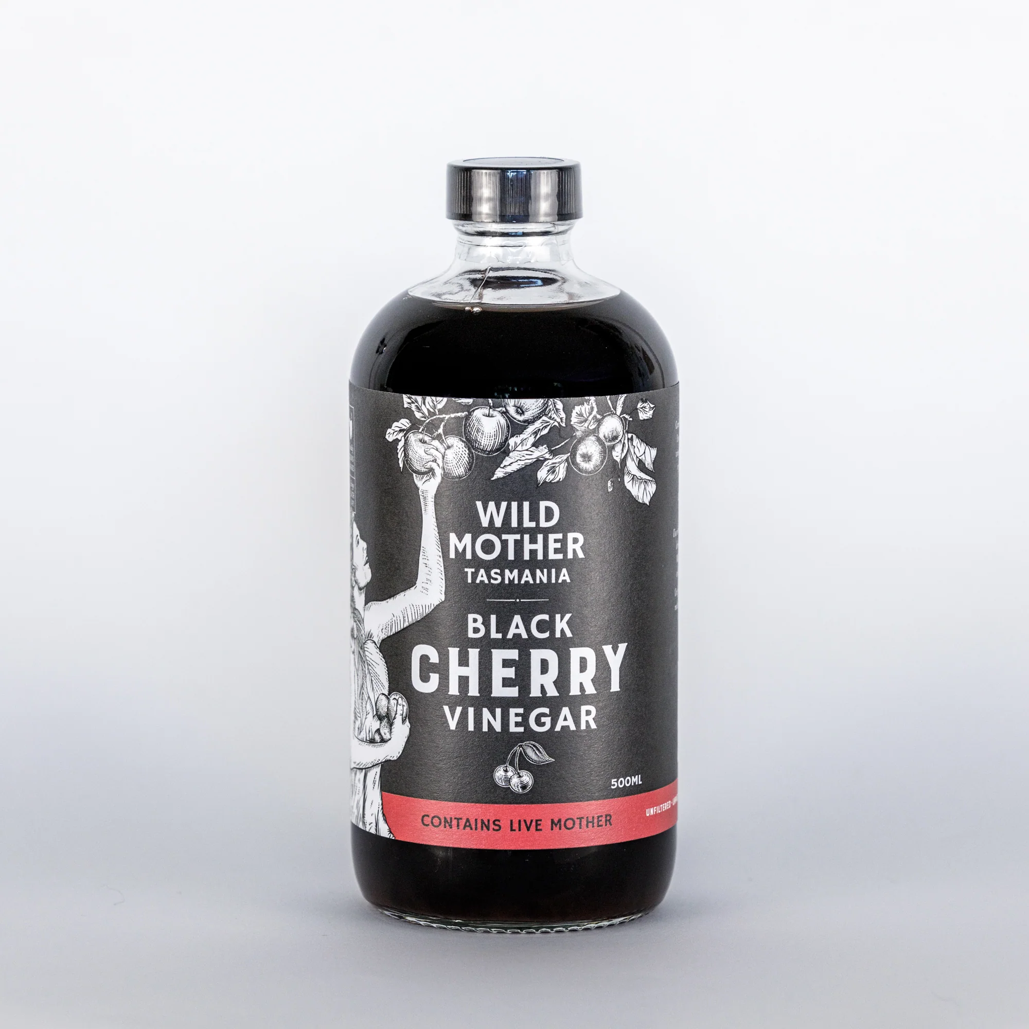 Wild Mother Tasmania Black Cherry Vinegar 500ml