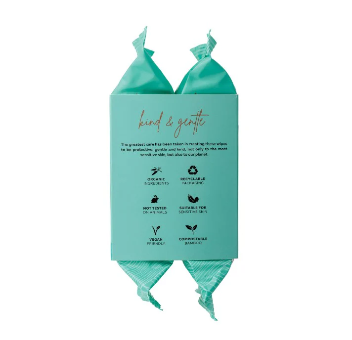 Wotnot All natural face wipes Sensitive Twin Pack (2 x 25 wipes) - Image 2