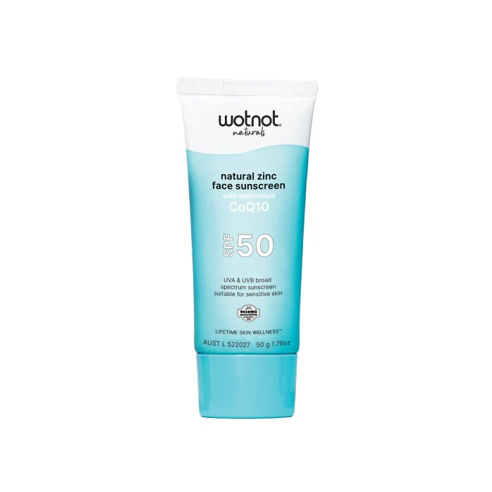 Wotnot Natural Zinc Face Sunscreen with CoQ10 50g - Image 3