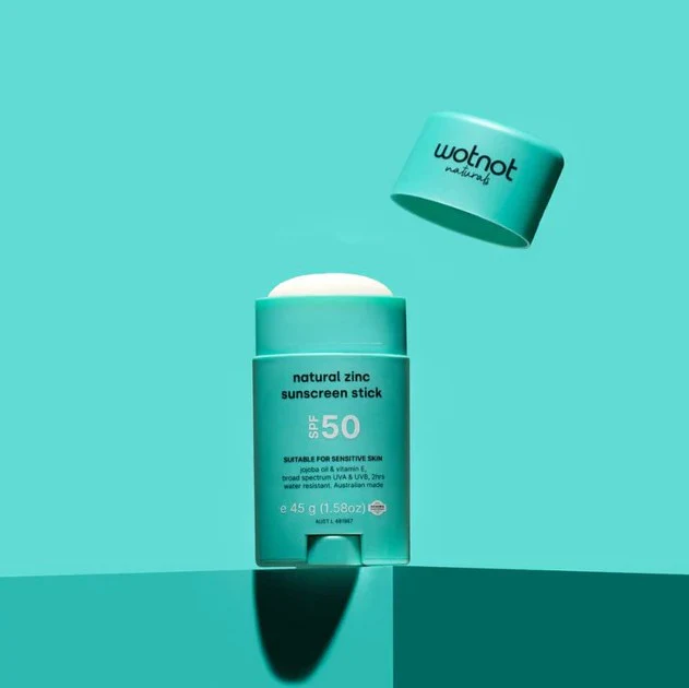 Wotnot Natural Zinc Sunscreen Stick SPF50 45g - Image 3