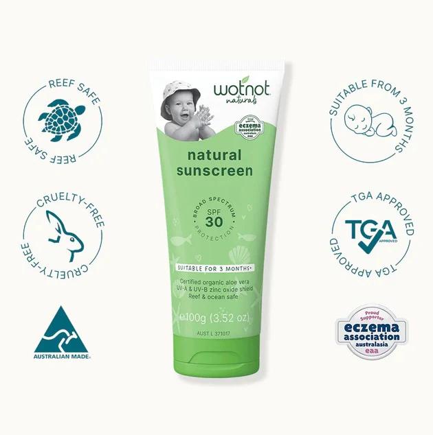 Wotnot Sunscreen 30SPF Baby 100g - Image 3