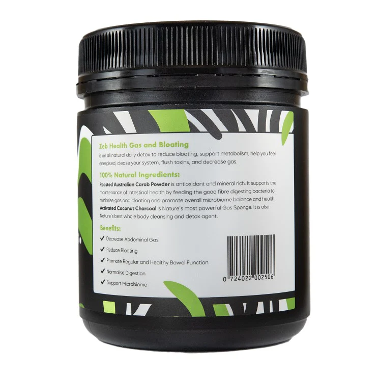 Zeb Health Yummy Gut Gas & Bloating Powder 150g - Image 3